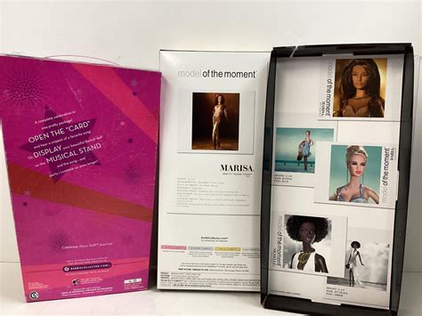 Lot Barbies Including Celebrate Disco Barbie A Brunette With A Purple Bodysuit With A