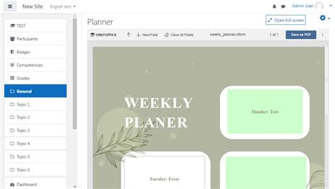 How to integrate ONLYOFFICE Docs with Moodle 4
