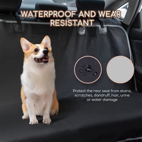 Couvertures de Voiture pour Chiens Protection pour Siège Imperméable