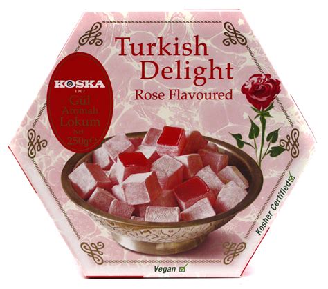 Рахат-лукум с ароматом розы, 250 г | Koska