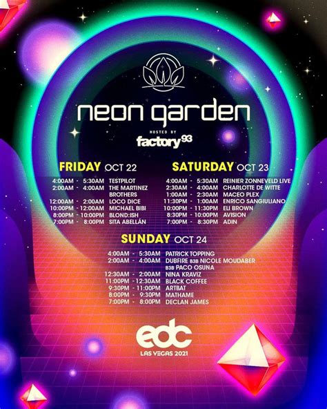 Here Are The Edc Las Vegas 2021 Set Times The Latest