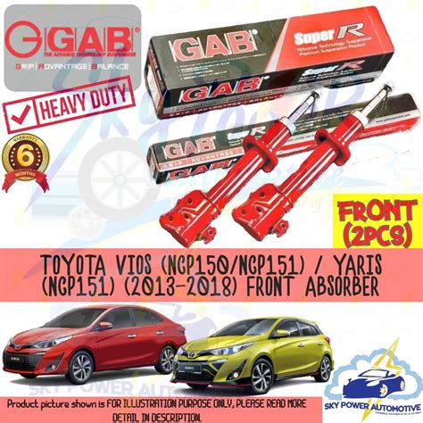 Toyota Vios Ncp Ncp Yaris Nsp Nsp Gab Super R Sport