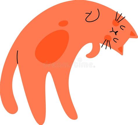 Cat Funny Pet Stock Illustration Illustration Of Portrait 300416752