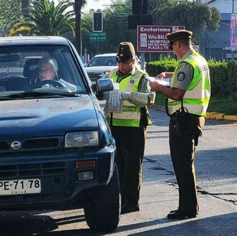 Tras Rondas De Carabineros El Maule Balance Dejo A 72 Personas