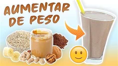 Batido de Proteínas para Subir de Peso y Ganar Volumen Licuado