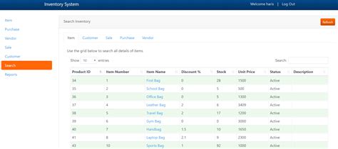 Inventory Control System In Php With Source Code Source Code Projects