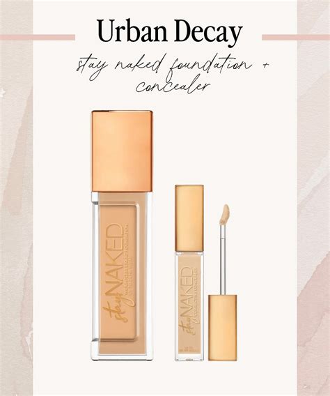 Urban Decay Stay Naked Foundation NN Concealer NN Review