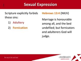 Biblical Ethics Love For Neighbour Sex PPT