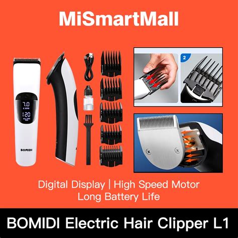 [Ready Stock] Bomidi L1 Hair Clipper Haircut Rechargeable Razor Trimmer ...