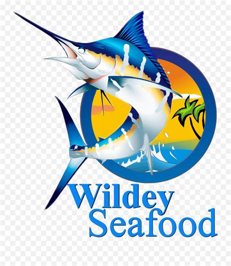 Blue Marlin Fish Logo Png Clipart Wildey Seafood Marlin Icon Svg