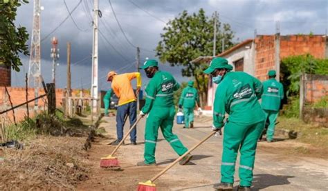 Mutirão De Limpeza Urbana Intensifica Ações Em Bairros De Simões Filho