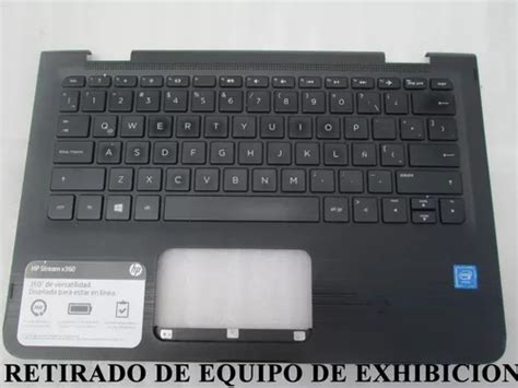 Carcasa Palmrest Hp Stream X360 11 Aa031la Ap1u4000 Seminue Meses Sin