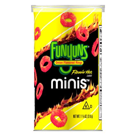 Save On Funyuns Minis Flamin Hot Onion Flavored Rings Order Online Delivery Stop Shop