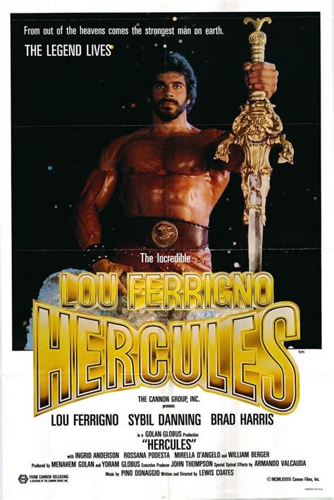 Hercules Movie Poster