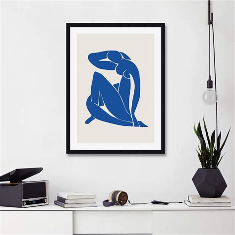 Blue Nude II By Henri Matisse Art Print Etsy