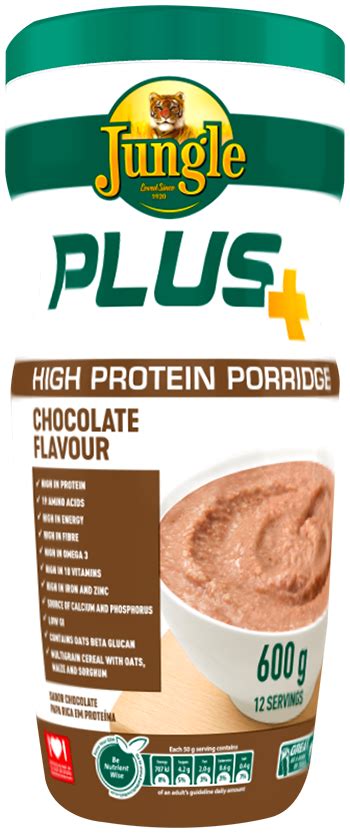 High Protein Porridge Chocolate 6 X 600 G Tiger Brands Out Of Home