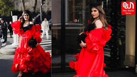 Deepti Sadhwani At Paris Fashion Week For The Dior Show By Vipinown