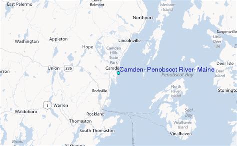 Penobscot River Map