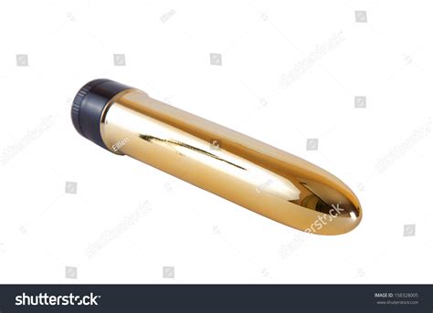 Golden Metal Vibrator Sex Toy Isolated Stock Photo Shutterstock