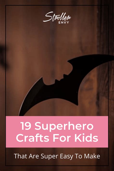 19 Superhero Crafts For Kids That Are Super Easy To Make