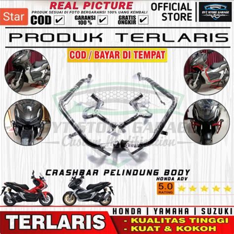 Jual Tubular Crashbar Honda Adv Pelindung Bodi Honda Adv