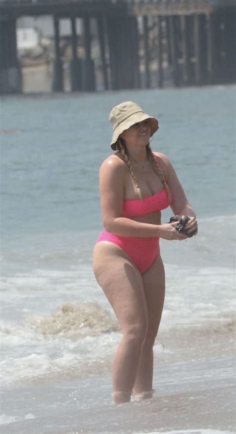 Iskra Lawrence Showed A Sexy Ass In A Pink Bikini Photos The Fappening