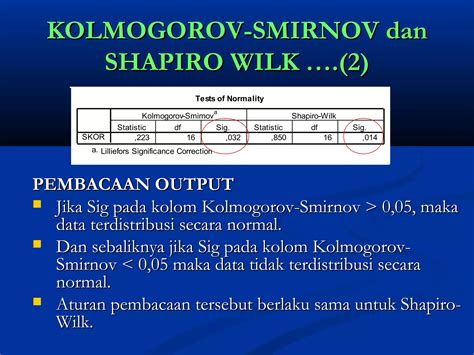 5 Uji Normalitas Ppt