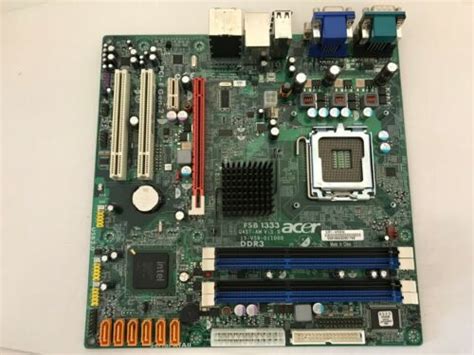ACER Q45T-AM VER:1.0 FSB 1333 15-V59-011000- Sockel 775 - mit I/O ...