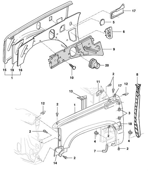 Chevy OEM Truck Parts Diagram and Replacement Guide