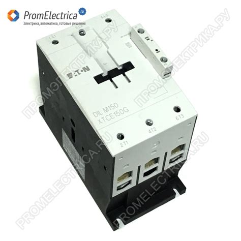 Купить DILM150(RDC24) (230V 75 кВт) Контактор 150А, 220В Eaton ...