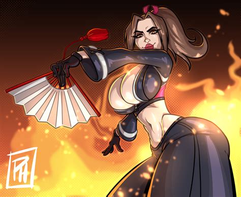 Mai Shiranui By Phazyn Hentai Foundry