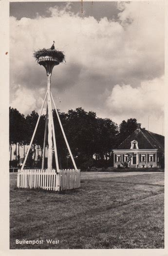 Mooie Oude Ansichtkaart Van Buitenpost West Goltbeeck