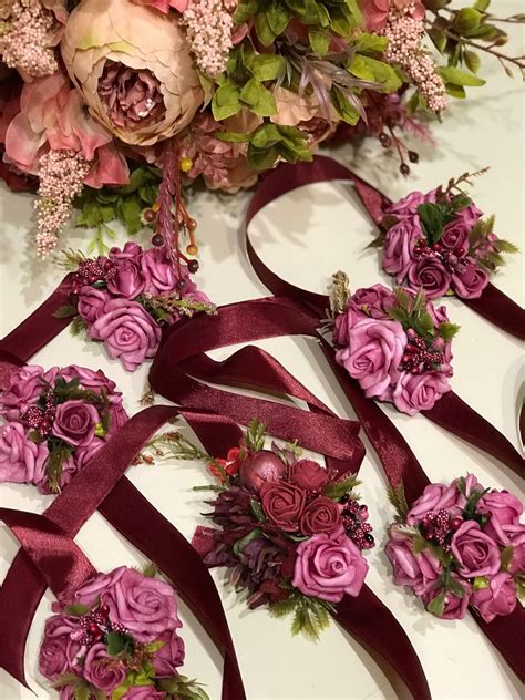 Свадебные бутоньерки