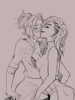 Mercy X Sombra Hentai Luscious Hentai Manga Porn