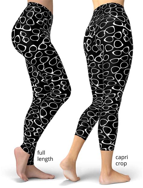 Eyeglass Leggings Designed By Squeaky Chimp T Shirts And Leggings