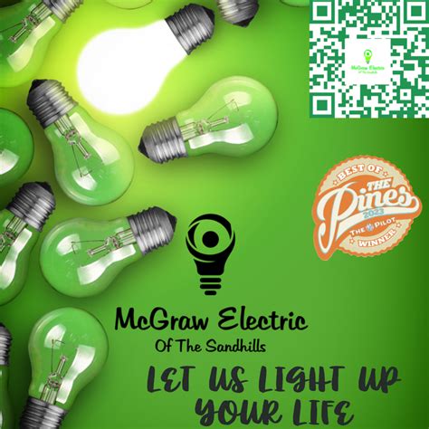 Mcgraw Electric Of The Sandhills · Licensed Electrician Mcgraw