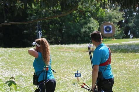 EN IMAGES Tir à larc à Concarneau les flèches des 144 archers ont