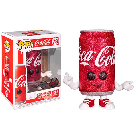 Фигурка Банка Кока-Колы блестящая (Coca-Cola Can Diamond Glitter ...