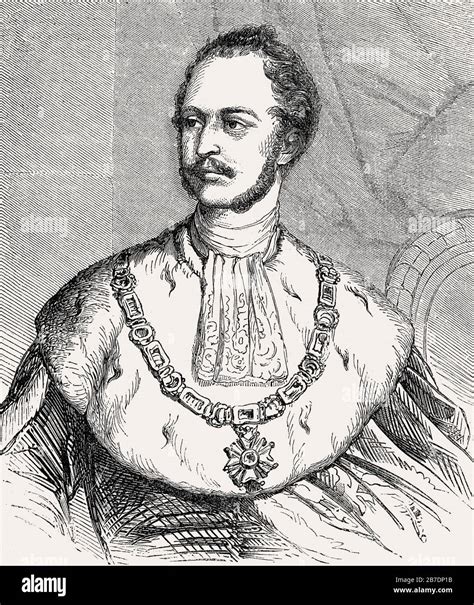 Maximilian Ii 1811 1864 King Of Bavaria Stock Photo Alamy