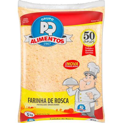 Farinha Pq De Rosca Alimentos Pcte Kg Pc Monte Carlo Alimentos