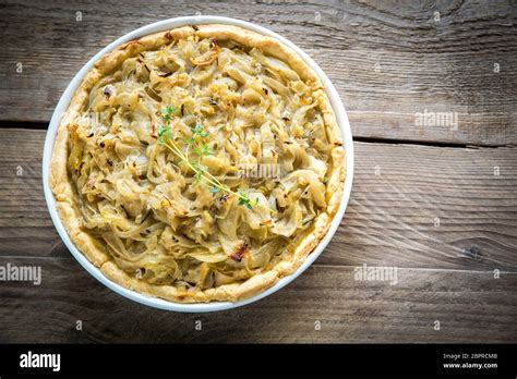 Provencal Onion Tart High Resolution Stock Photography And Images Alamy