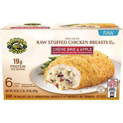 Barber Foods Barber Foods Stuffed Chicken Breasts Creme Brie Apple