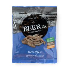 Анчоус сушёно-вяленый Beerka, 25 г — купить с доставкой из Яндекс Лавки