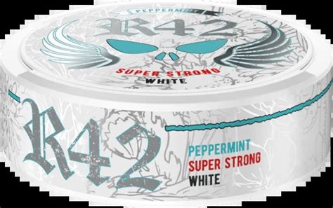 R42 Peppermint White Portion Super Strong Swedish Match