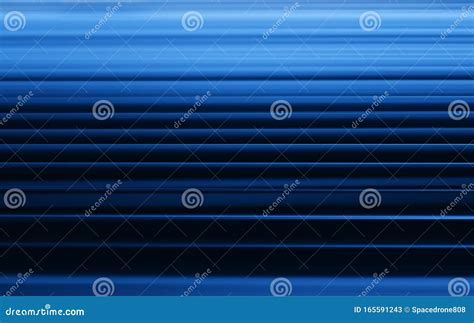 Blue Abstract Horizontal Lines Background Stock Image Image Of