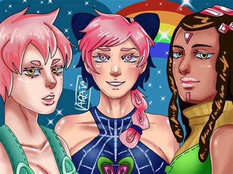 Ara — Ff Jolyne And Hermes