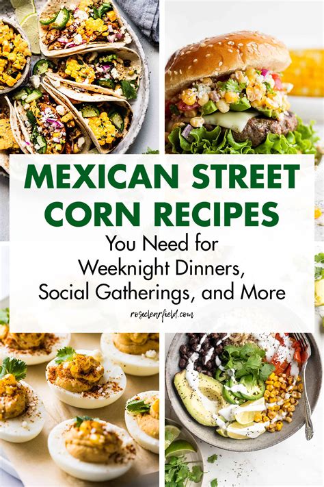 Mexican Street Corn Recipes • Rose Clearfield