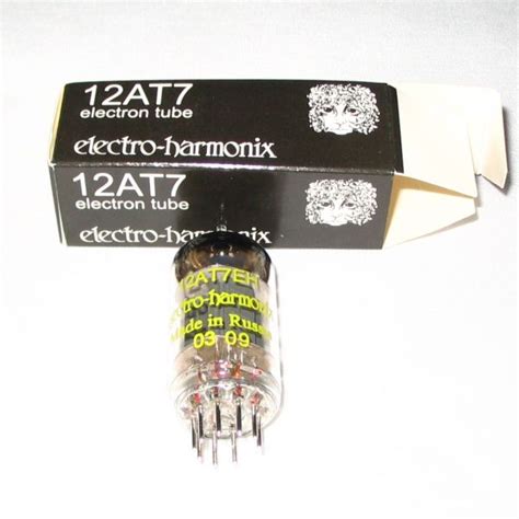 Tube Lot 1 NEW 12AT7 EH, 4 Used 12AX7 12AU7 Types CBS - ebay Auction