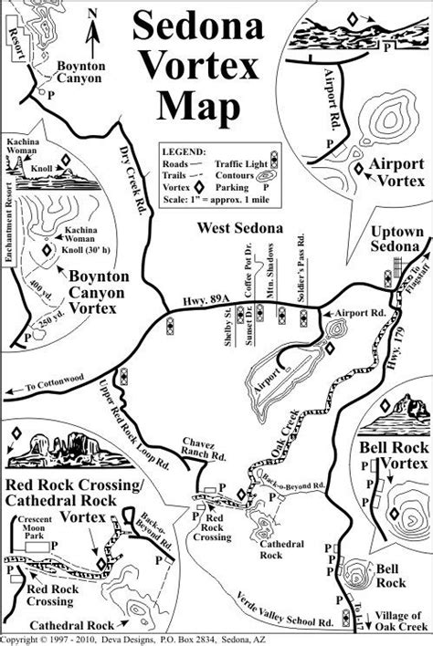 Sedona Hiking Trails Map Pdf