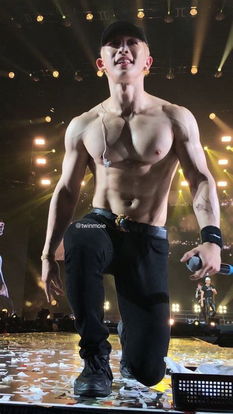 Pin On Monsta X Monsta X Wonho Abs Monsta X Wonho